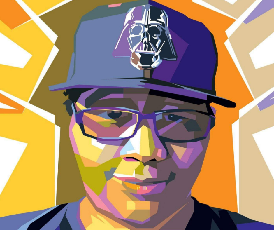colorful image of me